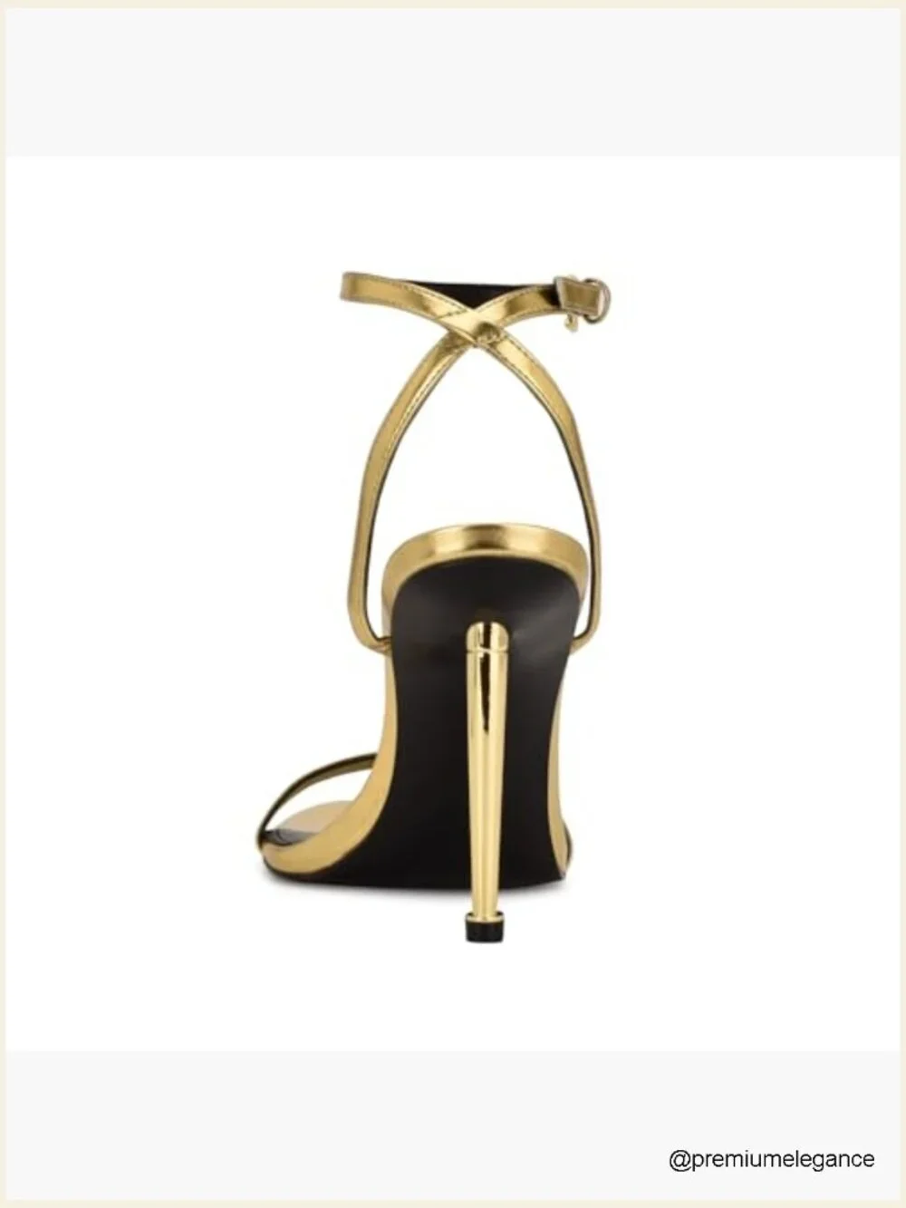 Kitten heel stiletto sandals with ankle strap
